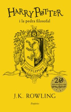 portada Harry Potter i la Pedra Filosofal (Hufflepuff) (in Catalá)