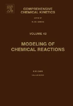 portada modeling of chemical reactions [with cdrom] (in English)