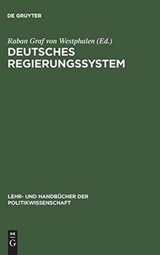 portada Deutsches Regierungssystem (Lehr- und Handbucher der Politikwissenschaft) (en Alemán)