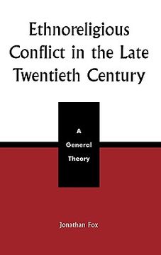 portada ethnoreligious conflict in the late 20th century: a general theory (en Inglés)