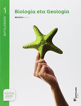 portada BIOLOGIA Y GEOLOGIA 1BTO SABER HACER ZUBIA
