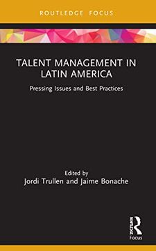 portada Talent Management in Latin America (Routledge Focus on Issues in Global Talent Management) (en Inglés)