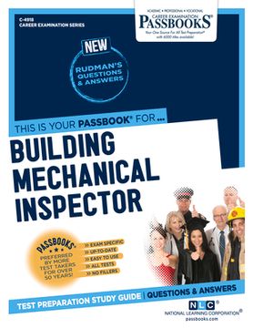 portada Building Mechanical Inspector (C-4918): Passbooks Study Guide Volume 4918 (en Inglés)