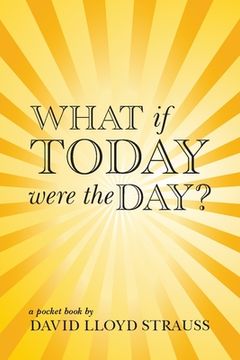 portada What if Today Were the Day? 1 (Pocket) (en Inglés)