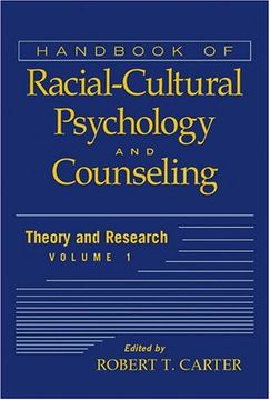 portada handbook of racial-cultural psychology and counseling, volume one: theory and research (in English)