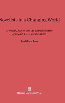 portada Novelists in a Changing World (en Inglés)