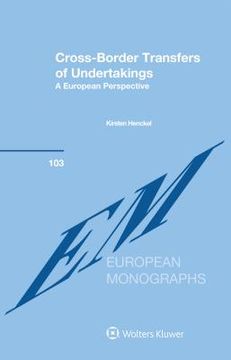 portada Cross-Border Transfers of Undertakings: A European Perspective (in English)