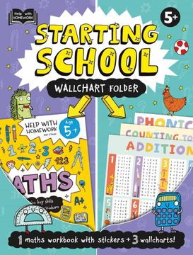 portada Help With Homework: 5+ Starting School Wallchart Folder: Wallchart Folders (English Educational Books) (en Inglés)