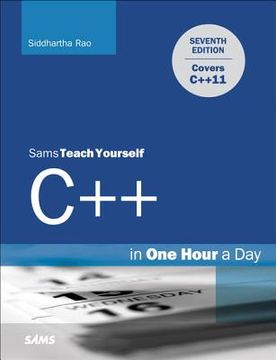 portada sams teach yourself c++ in one hour a day (en Inglés)