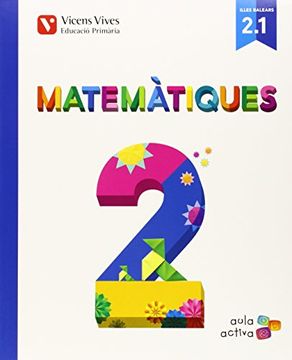 portada Matematiques 2 (2.1-2.2-2.3) Balears (aula Activa)