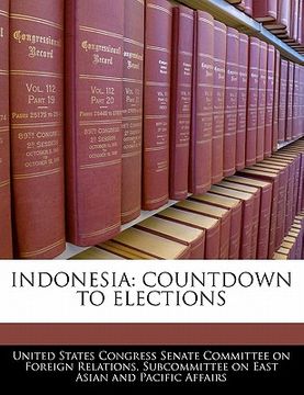 portada indonesia: countdown to elections (in English)