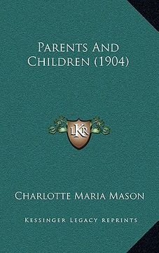 portada parents and children (1904) (en Inglés)