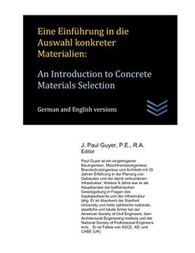 portada Eine Einführung in die Auswahl Konkreter Materialien: An Introduction to Concrete Materials Selection (en Alemán)