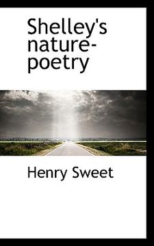 portada shelley's nature-poetry (en Inglés)