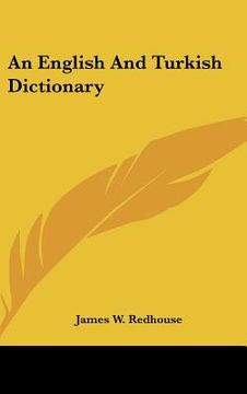 portada an english and turkish dictionary