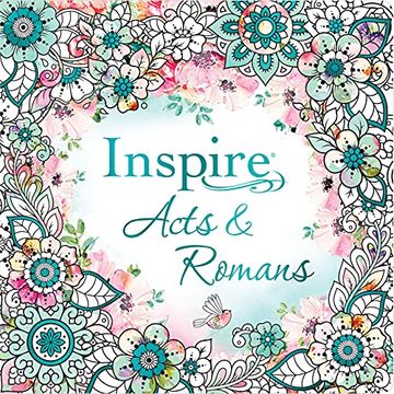 portada Inspire: Acts & Romans (Softcover): Coloring & Creative Journaling Through Acts & Romans (en Inglés)