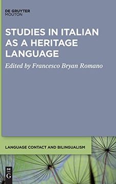 portada Studies in Italian as a Heritage Language 