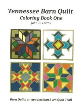 portada Tennessee Barn Quilt Coloring Book One (in English)
