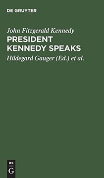 portada President Kennedy Speaks (en Inglés)