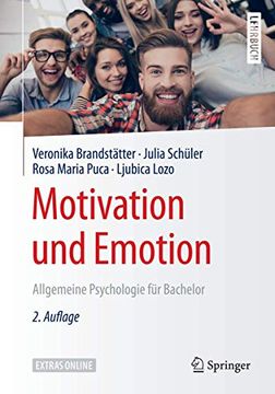 portada Motivation und Emotion: Allgemeine Psychologie für Bachelor (en Alemán)