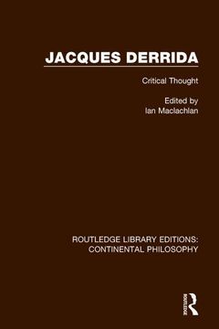 portada Jacques Derrida (en Inglés)