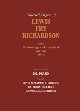 portada the collected papers of lewis fry richardson 2 part set