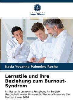 portada Lernstile und ihre Beziehung zum Burnout-Syndrom (en Alemán)