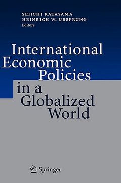 portada international economic policies in a globalized world (en Inglés)