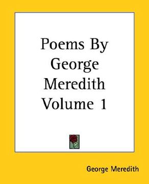 portada poems by george meredith volume 1 (en Inglés)
