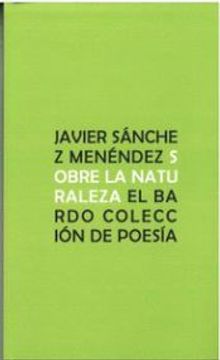 portada Sobre la Naturaleza (in Spanish)