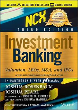 portada Investment Banking: Valuation, Lbos, M&A, and Ipos (Includes Valuation Models + Online Course) (Wiley Finance) 