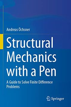 portada Structural Mechanics with a Pen: A Guide to Solve Finite Difference Problems (in English)