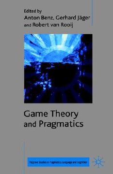 portada game theory and pragmatics (in English)
