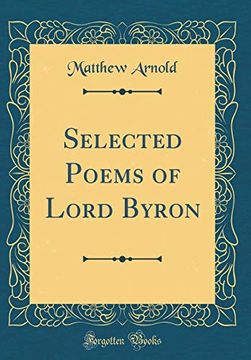 portada Selected Poems of Lord Byron (Classic Reprint) (en Inglés)