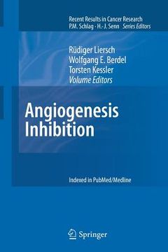 portada angiogenesis inhibition (en Inglés)