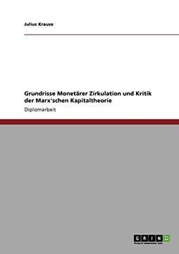 portada Grundrisse Monetärer Zirkulation und Kritik der Marx'schen Kapitaltheorie (German Edition)