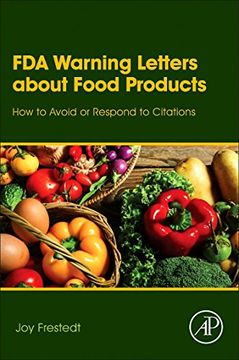 portada FDA Warning Letters About Food Products: How to Avoid or Respond to Citations