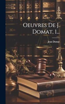 portada Oeuvres de j. Domat, 1. (en Francés)