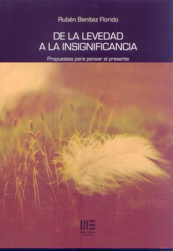 portada De la Leveda a la Insignificancia (in Spanish)