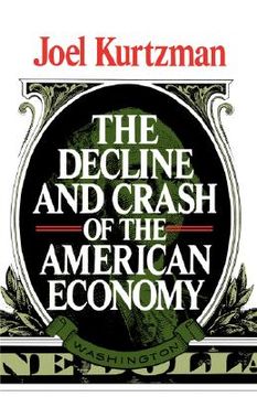 portada the decline and crash of the american economy (en Inglés)