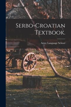 portada Serbo-Croatian Textbook. (en Inglés)
