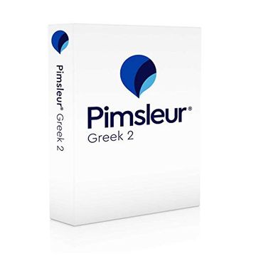 portada Pimsleur Greek (Modern) Level 2 cd: Learn to Speak, Understand, and Read Modern Greek With Pimsleur Language Programs (2) (Comprehensive) (Audiolibro) (en Inglés)