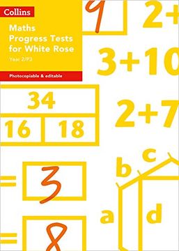 portada Collins Tests & Assessment - Year 2/P3 Maths Progress Tests for White Rose (en Inglés)