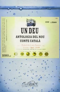 un deu antologia del nou conte catala