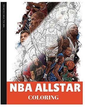 portada Nba all Star Coloring Book: Coloring Book nba all Star 