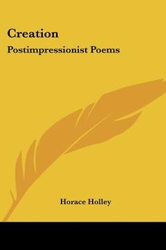 portada creation: postimpressionist poems (en Inglés)