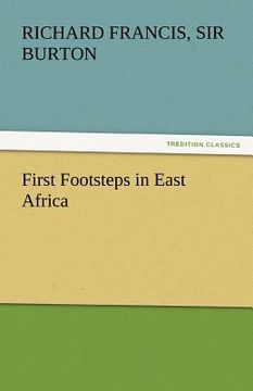 portada first footsteps in east africa (en Inglés)