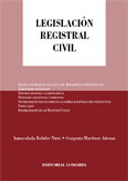 portada Legislación registral civil