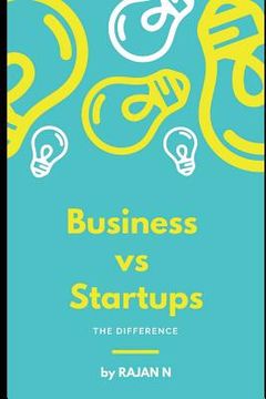 portada Business Vs Startup (en Inglés)