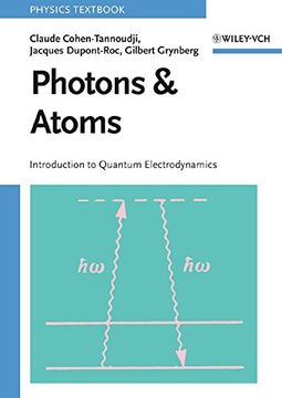 portada Photons and Atoms: Introduction to Quantum Electrodynamics (Wiley Professional) (en Inglés)